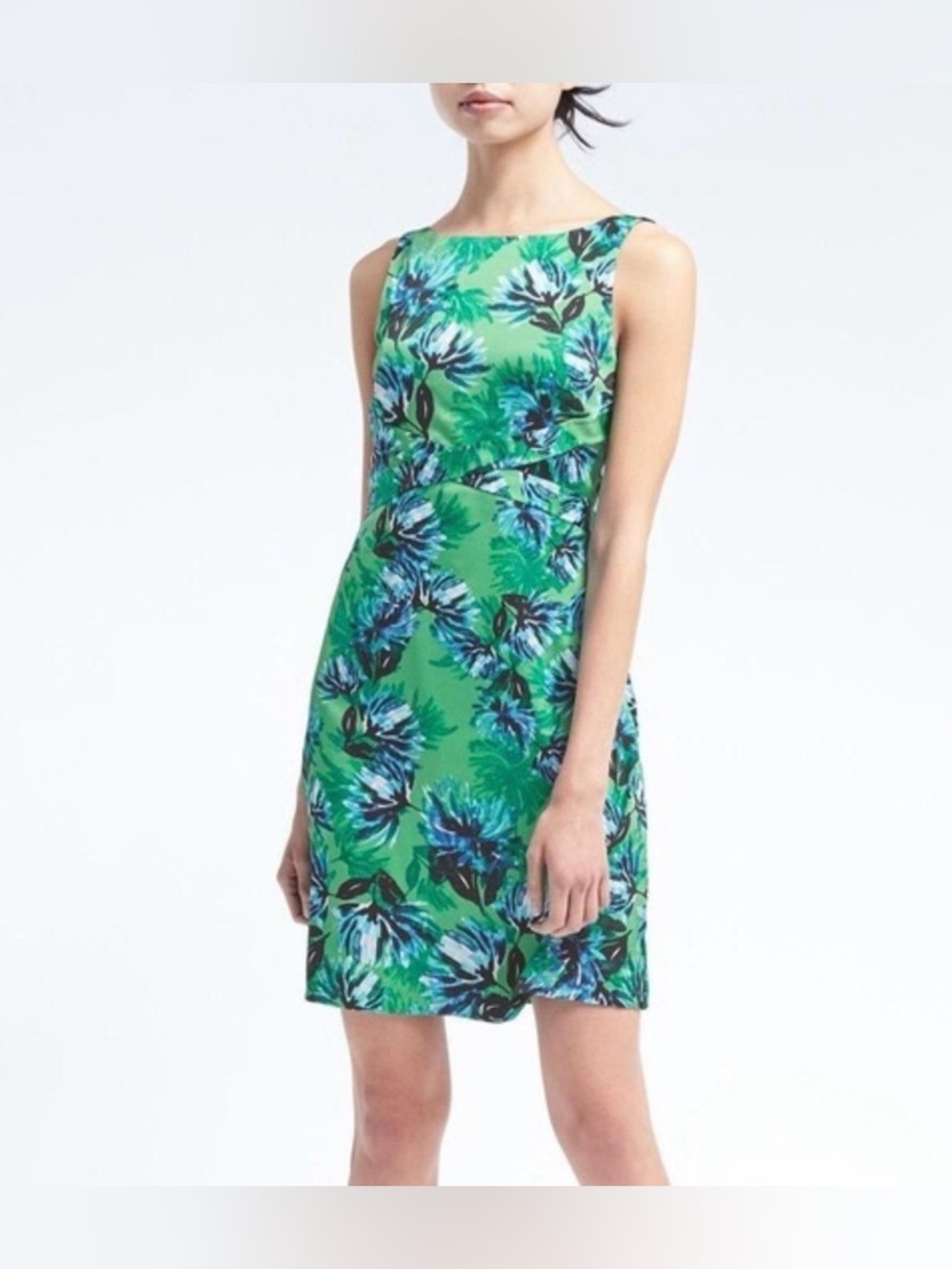Banana Republic Satin Midi Dress
